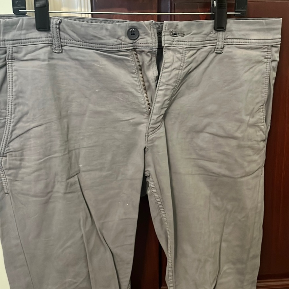 ZARA chino/khaki grey long pants Waist 31